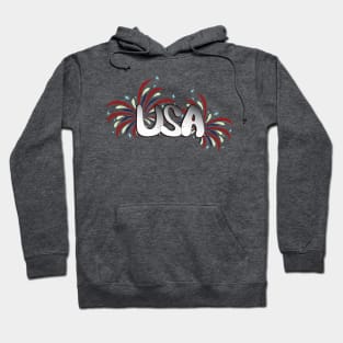 USA Fireworks Hoodie